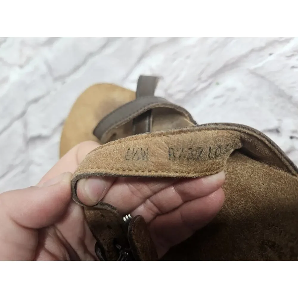 Sas Women's Sandals Size 6.5 Wide Brown Strappy